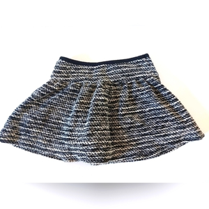 Boucle Skirt Gymboree Size 7 Girls Black‎ And White